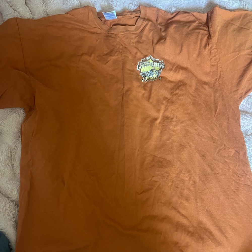 gildan leesburg bike week baggy t shirt worn but still so cute to style  2XL